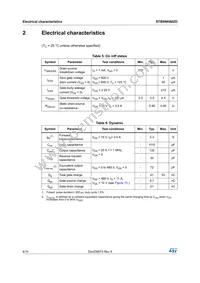 STB9NK60ZDT4 Datasheet Page 4