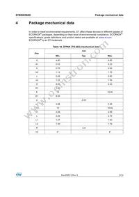 STB9NK60ZDT4 Datasheet Page 9