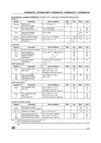 STB9NK70Z-1 Datasheet Page 3