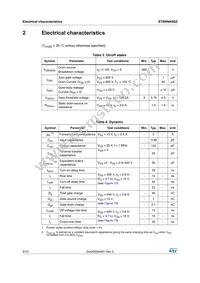 STB9NK80Z Datasheet Page 4