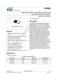 STBB2JAD-R Datasheet Cover