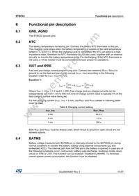 STBC02BJR Datasheet Page 17