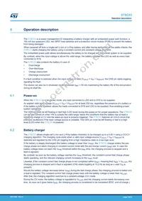 STBC03JR Datasheet Page 19