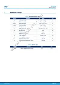 STBC08PMR Datasheet Page 4