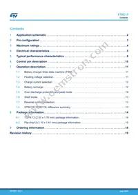 STBC15LJTR Datasheet Page 20