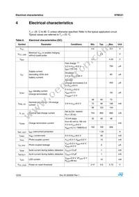 STBC21FTR Datasheet Page 10