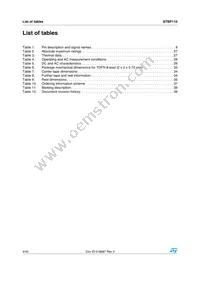 STBP110GTDJ6F Datasheet Page 4
