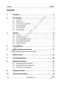 STBP112CVDJ6F Datasheet Page 2