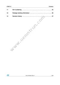 STBP112CVDJ6F Datasheet Page 3