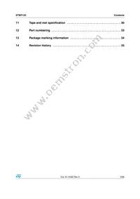 STBP120CVDK6F Datasheet Page 3