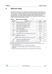 STBP120CVDK6F Datasheet Page 13