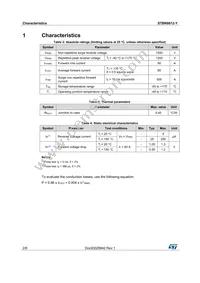 STBR6012WY Datasheet Page 2