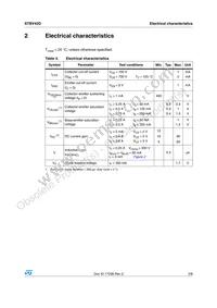 STBV42D Datasheet Page 3