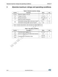 STC3117IJT Datasheet Page 6