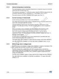 STC3117IJT Datasheet Page 12
