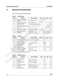 STC5NF30V Datasheet Page 4