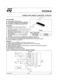 STCC05-BD4 Datasheet Cover