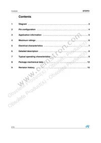 STCF01PMR Datasheet Page 2