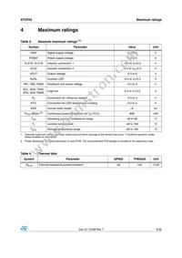 STCF03PNR Datasheet Page 9