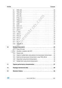STCF05TBR Datasheet Page 3