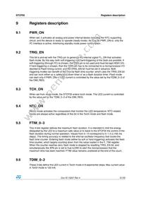 STCF05TBR Datasheet Page 21