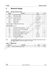STCF06TBR Datasheet Page 9