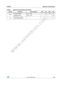 STCF07PNR Datasheet Page 9