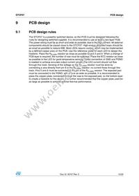 STCF07PNR Datasheet Page 15