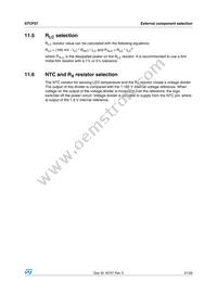 STCF07PNR Datasheet Page 21