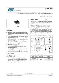STCH02 Datasheet Cover