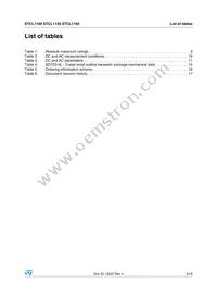 STCL1100YBFCWY5 Datasheet Page 3