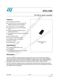 STCL132KRDEAW89 Datasheet Cover