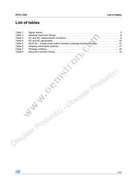 STCL132KRDEAW89 Datasheet Page 3