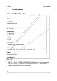 STCL132KRDEAW89 Datasheet Page 17