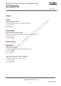 STD03N Datasheet Page 7