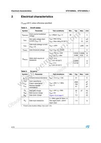 STD100N03LT4 Datasheet Page 4