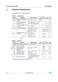 STD100N3LF3 Datasheet Page 4