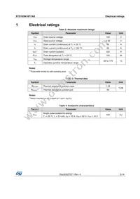 STD105N10F7AG Datasheet Page 3