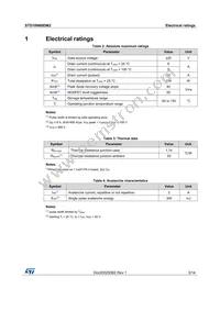 STD10N60DM2 Datasheet Page 3