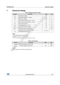 STD10NF10T4 Datasheet Page 3