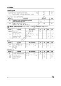 STD10PF06T4 Datasheet Page 2
