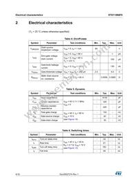 STD110N8F6 Datasheet Page 4