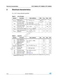 STD11NM50N Datasheet Page 4
