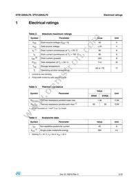 STD120N4LF6 Datasheet Page 3