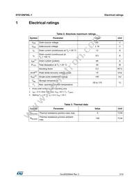 STD12NF06LT4 Datasheet Page 3