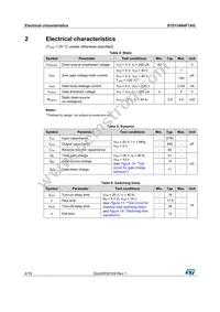 STD134N4F7AG Datasheet Page 4