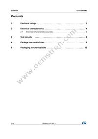 STD13N65M2 Datasheet Page 2