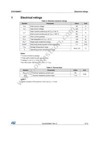 STD140N6F7 Datasheet Page 3