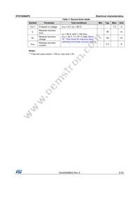 STD180N4F6 Datasheet Page 5