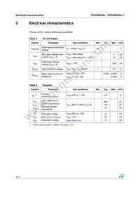 STD20NF06LT4 Datasheet Page 4